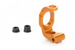XRAY 302336 T2 Aluminium minium C-Hub Front Block- Left - 2 Degree - Orange