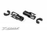 XRAY 305137 Solid Axle Driveshaft Adapter - HUDY Spring Steel (2)