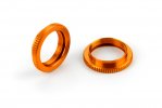 XRAY 308044-O - Ulp Aluminium Shock Adjustable Nut - V2 - Orange (2)