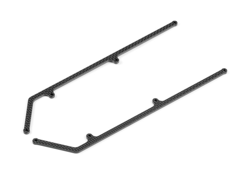 XRAY 376322 - X10\'22 Graphite Side Brace 2.5mm (2)