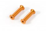 XRAY 376362-O Aluminum Mount 21.0mm - Orange (2)