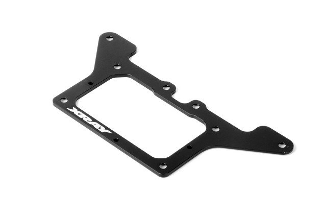 XRAY 371159 - X12\'21 Aluminium 2.0mm Rear Pod Lower Plate - 7075 T6