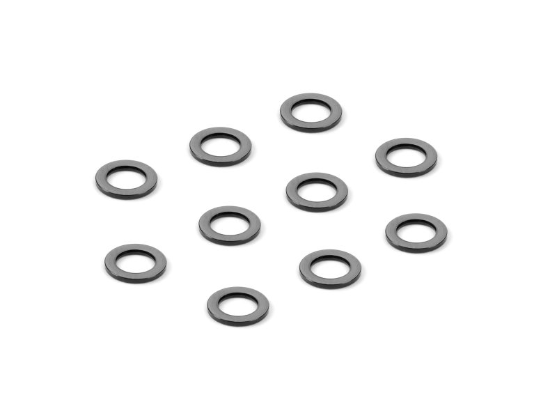 XRAY 303142-K - Aluminium Shim 3x5x0.5MM - Black (10)