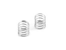 XRAY 372191 Front Coil Spring for 4mm PIN C=0.9 - Silver (2)