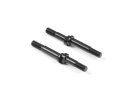 XRAY XR-375222 Front Wheel Axle 1mm Less TRAIL - Hudy Spring STEEL (2)