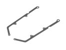 XRAY XR-376335-L X12 Carbon Side Brace FOR 1-PIECE Chassis 1.0MM (2)