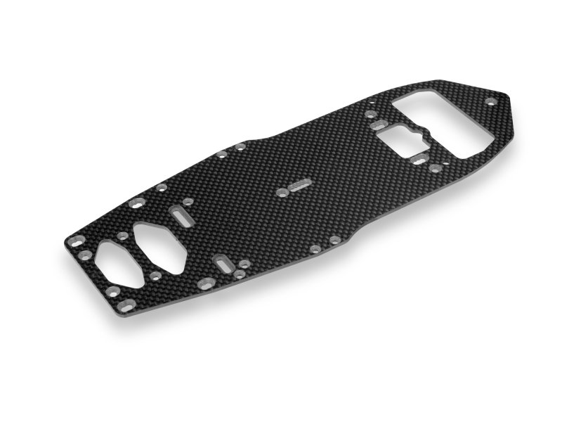 X12 Carbon 1-PIECE Chassis FOR Floating Servo - 2.0MM