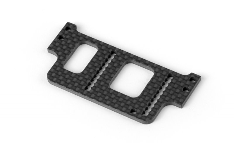 XRAY 373036 - X1\'19 Graphite Rear Wing Mount 2.5mm