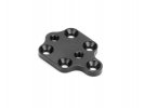 XRAY 371291 - X1 Aluminium Ball-bearing Anti-roll Bar Holder Plate - Black