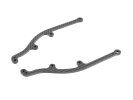 XRAY 376332 - X1'24 Side Brace - Graphite 2.5MM (2)