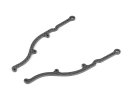 XRAY 376336 - X1 Carbon Side Brace FOR 1-PIECE Chassis (2)