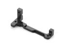 XRAY 306222 - X4 Aluminium Servo Mount - Black - ONE-PIECE - Swiss 7075 T6
