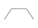 XRAY 303834 - X4 ANTI-ROLL BAR UAM - Under ARM Mount - Rear 1.4MM