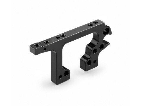 XRAY 302784 - X4F Aluminium Rear Bulkhead - Adjustable Flex - Swiss 7075 T6