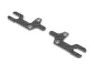 XRAY 346138 X8 Carbon Front Upper Suspension Plate (L+R)