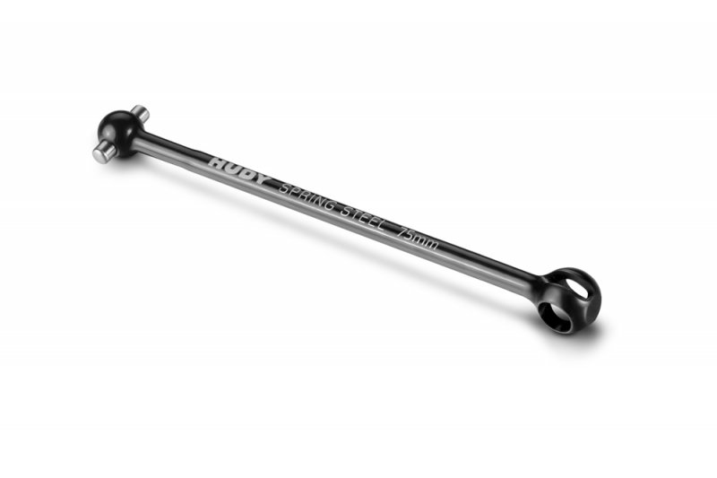 XRAY 325324 - Rear Drive Shaft 75mm With 2.5mm Pin - Hudy Spring Steel