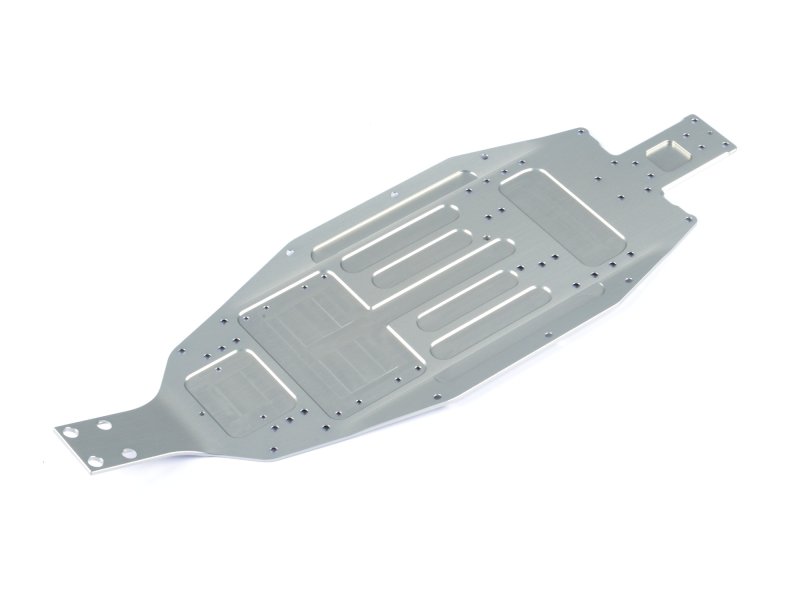 XRAY 321123 XB2 Aluminium Chassis - 2.0MM - Short - Rear Wide - Swiss 7075 T6