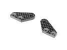 XRAY 352366 XB8 Carbon Steering Plate - 1 DOT (1+1)