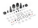 XRAY 358111 XB8 Front Shock Absorbers 44.5MM - Complete SET (2)