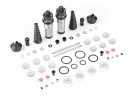 XRAY 358211 XB8 Rear Shock Absorbers 55mm - Complete SET (2)