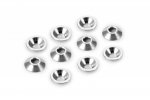 XRAY 352680 Aluminum Countersunk Shim for Ball Stud (10)