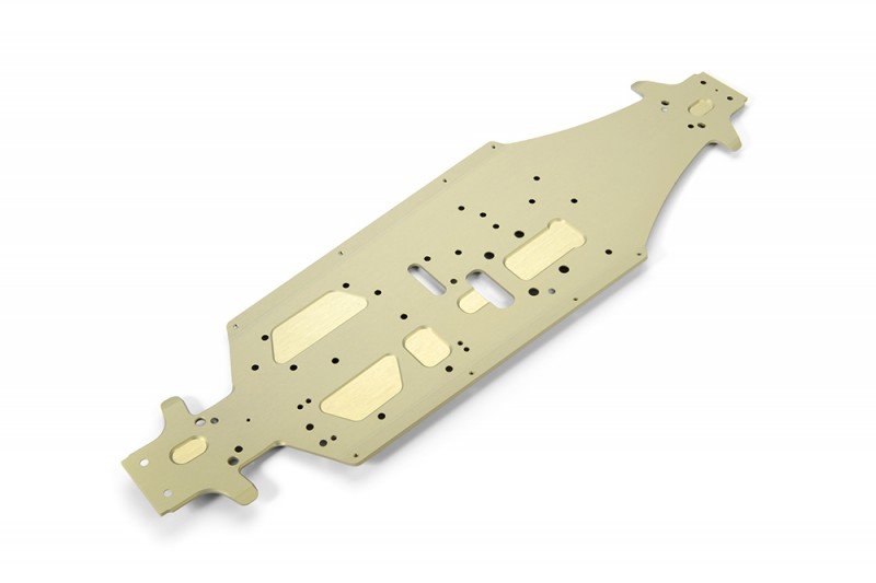 XRAY 351123 XT8 Aluminum Chassis (3mm) - Swiss 7075 T6 - Hard Coated