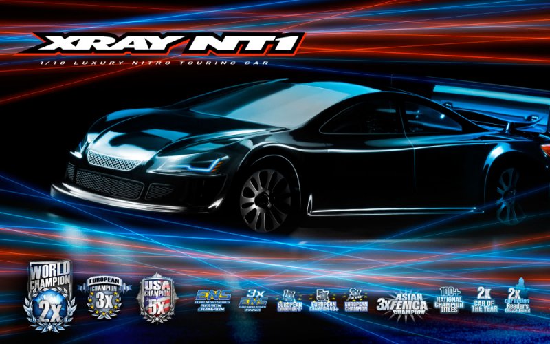 XRAY 330015 - Xray NT1.2 - 1/10 Luxury Nitro TC