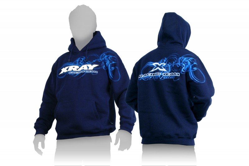 XRAY 395500XS Sweater Hooded - Blue (XS)