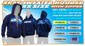 alt="XRAY 395600XS Sweater Hooded with Zipper - Blue (XS)" title="XRAY 395600XS Sweater Hooded with Zipper - Blue (XS)"