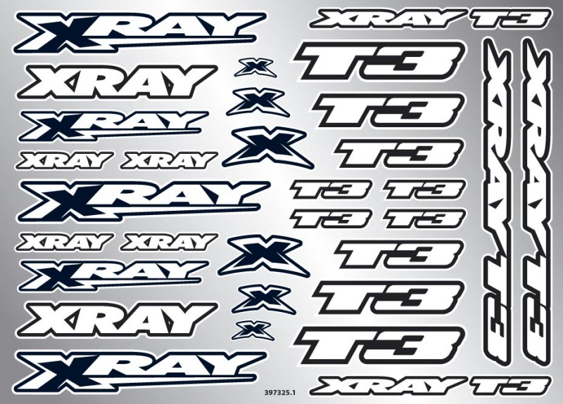 XRAY #397325 T3 Sticker For Body - White