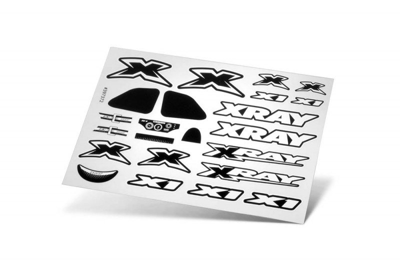 XRAY 397372 X1 Sticker for Body - White