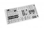 XRAY 397371 X10 Sticker for Body - White