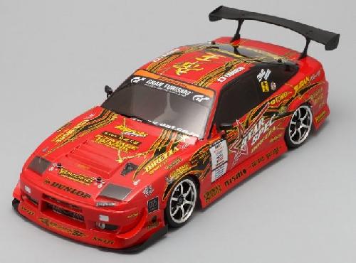 Yokomo SD-DKPBS - 1/10 Drift Body Dunlop w/Koguchi Power 180SX