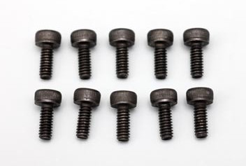 Yokomo ZC-C25N - M2.0x5mm Cap Screw (Small diameter head, 8pcs)