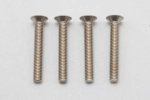Yokomo ZC-F322TA M3X22 Titanium Flathead Socket Screw
