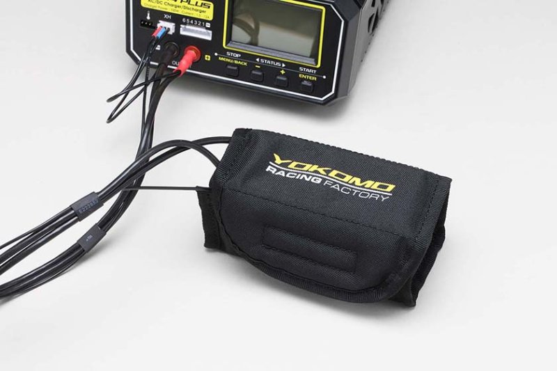 Yokomo YB-LSBBS Li-po Battery Safety Bag S (Box) Compact Flame