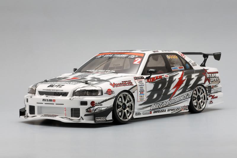 Yokomo DP-BL34D - 1/10 Scale EP RC Drift Car Kit - Blitz Dunlop ER34 Skyline