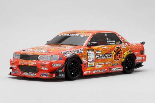 Yokomo DP-C33BS - 1/10 Scale EP RC Drift Car Kit - YUKE\'S Team ORANGE with BEAST EYE C33 LAUREL