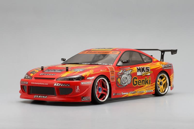 Yokomo DP-HKS - 1/10 Scale EP RC Drift Car Kit - HKS Hyper Silvia S15