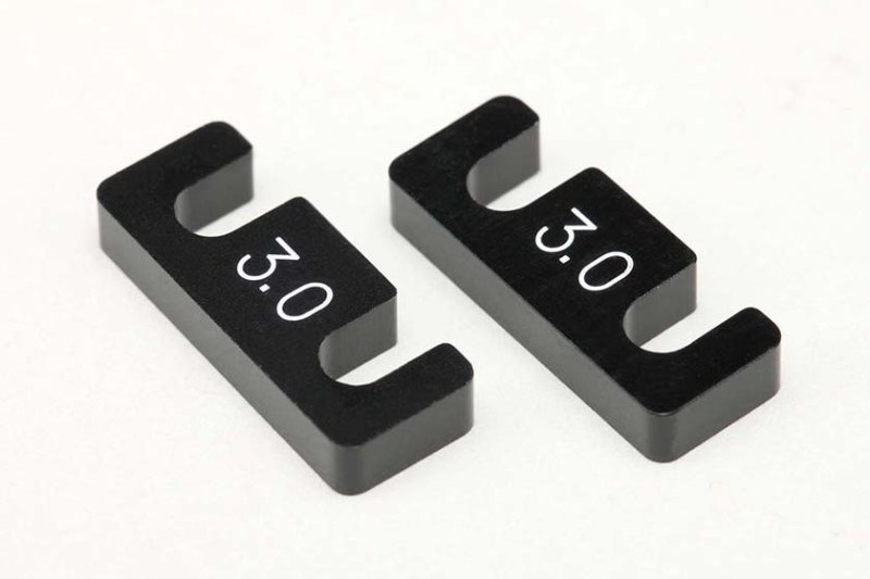 Yokomo MD-302S30-3 Aluminum Rear Bulk Head Spacer for Master Drift MD3.0