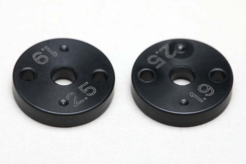 Yokomo S4-S192-25 SO/MO 2.5mm thick pistons for 13mm shocks ?1.9mm x 2hole (2pcs)