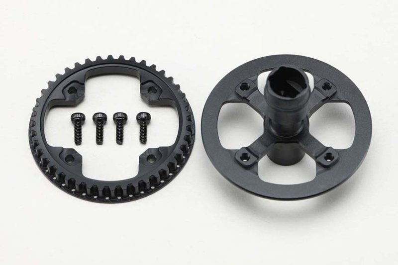 Yokomo MS-501M-2 Aluminum Spool (SolidAxle) w/42T Pulley for MS2.0