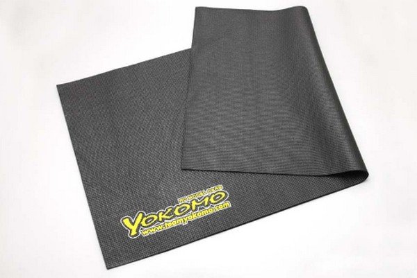 Yokomo ZC-PM25 - Team Yokomo Pit Mat (Black) 600 x 1200 mm , Thick:5mm