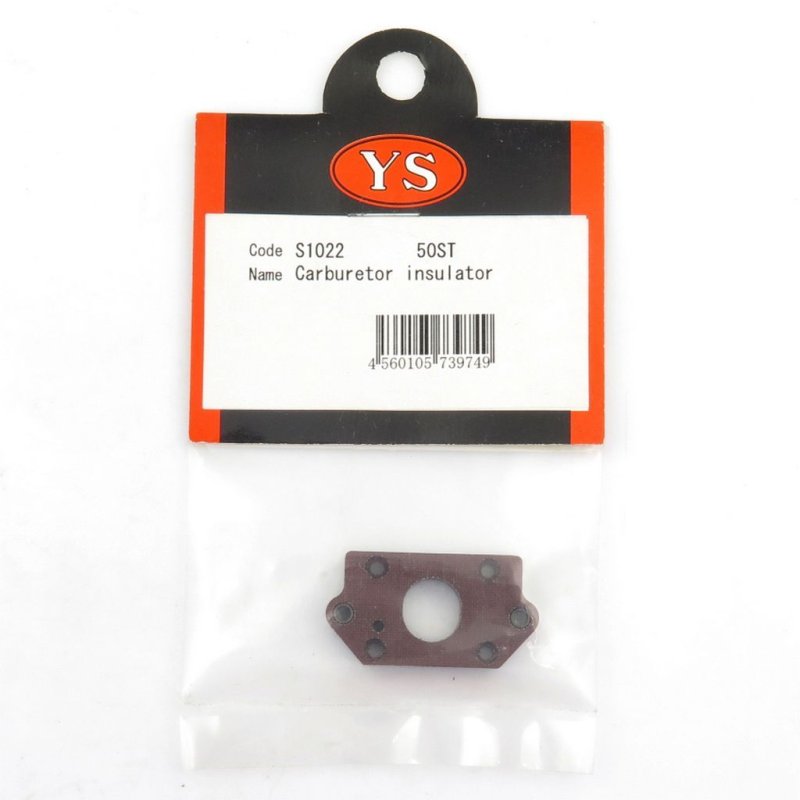 YS ENGINE CARBURETOR INSULATOR 50ST #S1022