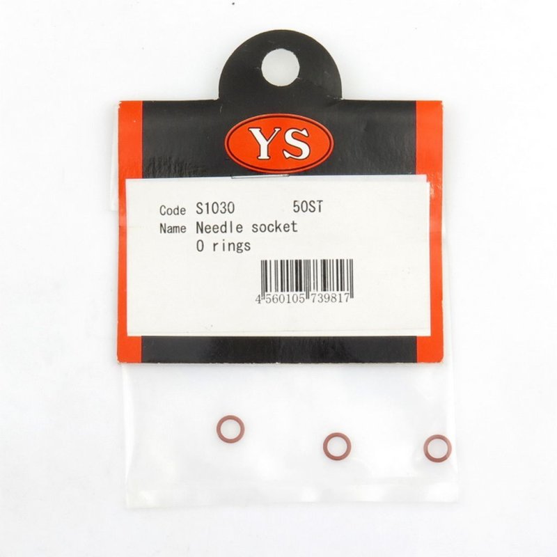 YS ENGINE NEEDLE SOCKET O-RING 50ST #S1030