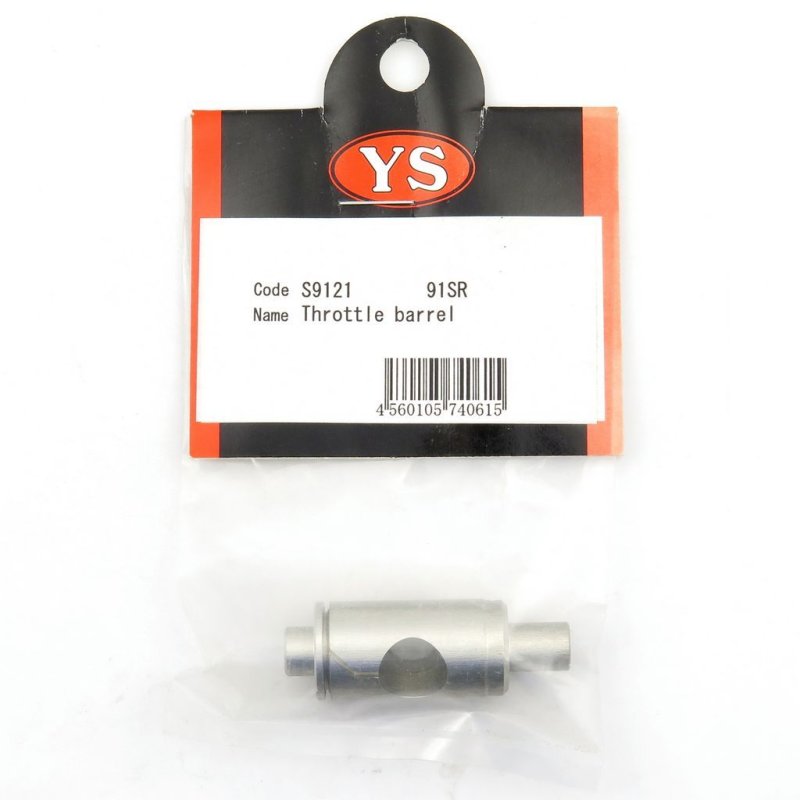 YS ENGINE THROTTLE BARREL 91SR #S9121